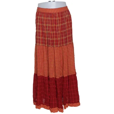 Maxi rok (Rood, Geel, Meerkleurig) van Rene Derhy Katoen, Viscose