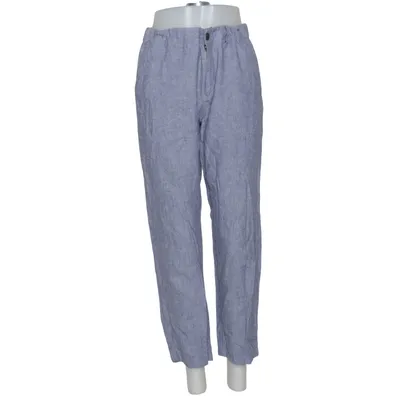 Pants (Blue) from Uniqlo Cotton, Linen