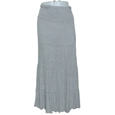 Maxi rok (Grijs) van Creme Fraiche Elastaan, Viscose