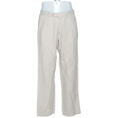 Broek (Beige) van Hiltl Katoen, Linnen