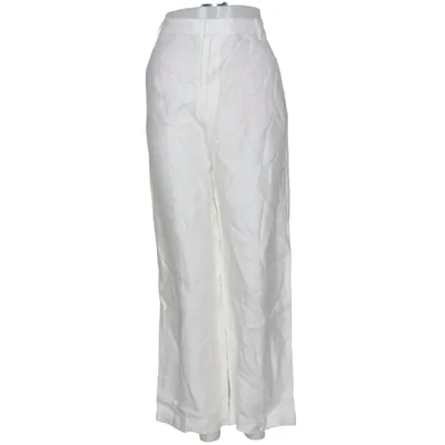Palazzobukser (Hvid) fra Massimo Dutti Bomuld, Polyester