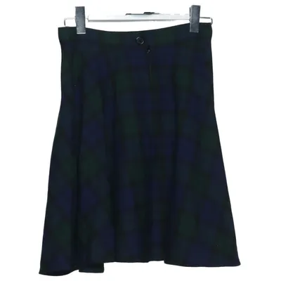 Jupe (Bleu, Vert, Noir) de Hell Bunny Vixen Polyester, Viscose