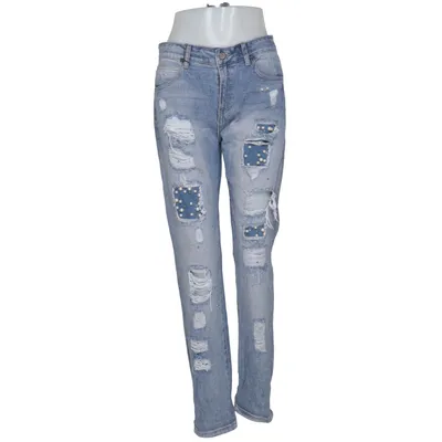 Jeans (Blue) from Heimatliebe Cotton, Polyester