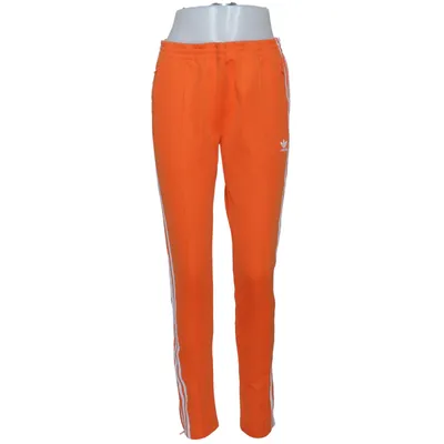 Träningsbyxor (Orange, Vit) från Adidas Originals Bomull, Elastan, Återvunnen polyester