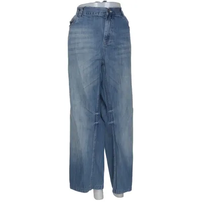 Spijkerbroek (Blauw) van Men Plus Katoen