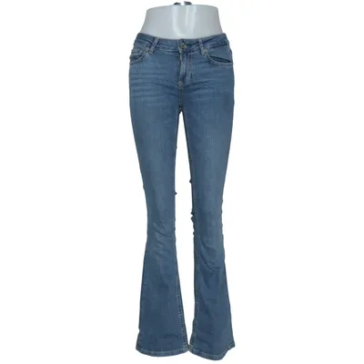 Jeans (Blå) från Zara Bomull, Elastan