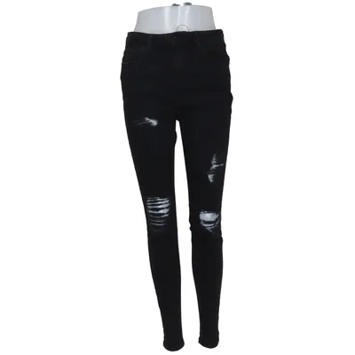 Jean (Noir) de Denim Co Coton, Élasthane