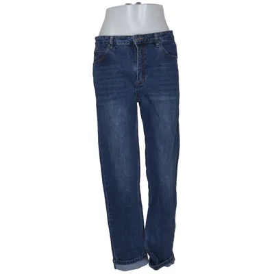 Spijkerbroek (Blauw) van Finn Flare Katoen, Elastaan, Viscose