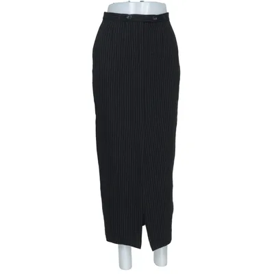 Maxi skirt (Black) from KS Selection Viscose, Wool