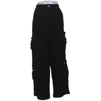 Cargo broek (Zwart) van Review Katoen