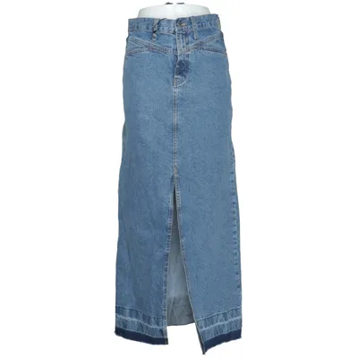 Spijkerrok (Blauw) van Mango Gerecycled katoen