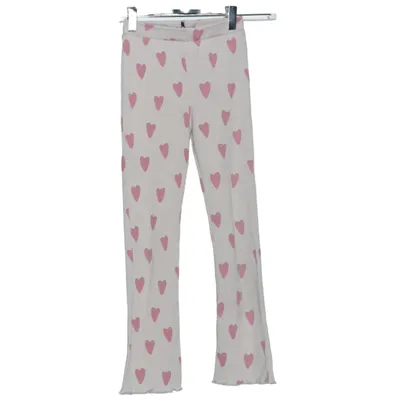 Legging (Beige, Rose) de Rikiki Coton, Élasthane, Polyester
