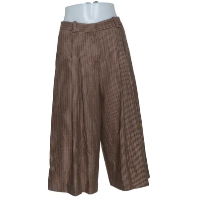 Culottes (Bruin) van Massimo Dutti Polyamide, Viscose, Wol