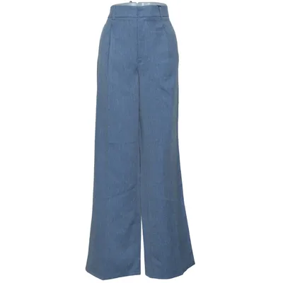 Jakkesætsbukser (Blå) fra Ambika Elastan, Polyester