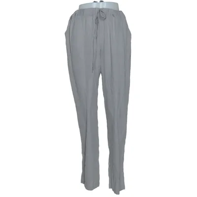 Pantalon (Gris) de FFC Élasthane, Soie