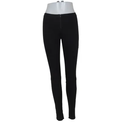 Leren broek (Zwart) Leer