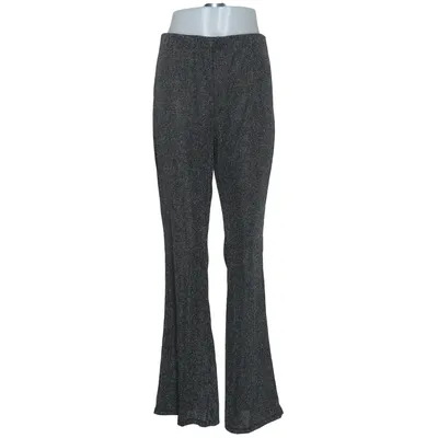 Pants (Black, Silver) from Monki Elastane, Polyester