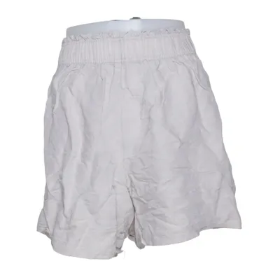 Korte broek (Beige) van H&M Premium Quality Linnen, Viscose, Katoen