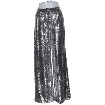 Pantalon patte d'éléphant (Argent) de NA-KD Polyester