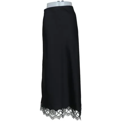 Ventenederdel (Sort) fra H&M Mama Polyamid, Polyester