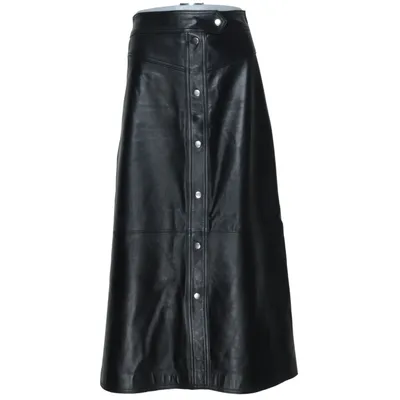 Läderkjol (Gianna Skirt) från Stand Studio Elastan, Skinn, Polyester