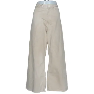 Jeans (Beige) fra Zara Bomuld, Elastan, Polyester