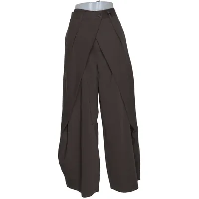 Wikkelbroek (Bruin) van Bershka Elastaan, Polyester