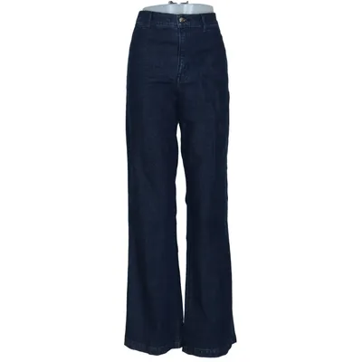 Spijkerbroek (Blauw) van H&M Katoen, Elastaan