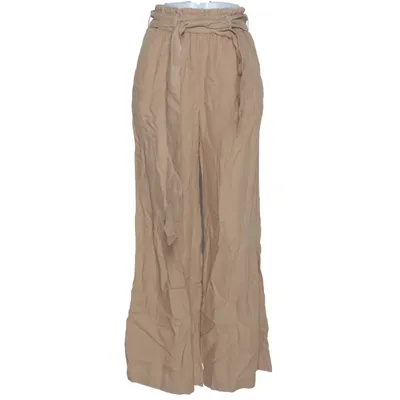 Palazzohose (Beige) von 0039 Italy Baumwolle, Leinen