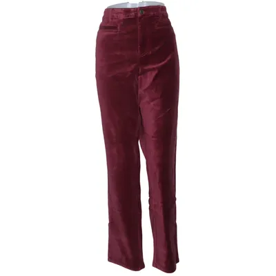 Corduroy pants (Red) from Lands' End Cotton, Elastane