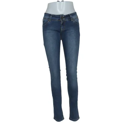 Spijkerbroek (Blauw) van Bros Jeans Katoen, Elastaan