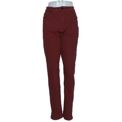 Jeans (Röd) från Killstar Bomull, Elastan, Lyocell