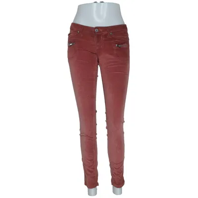 Corduroy broek (Rood) van Please Katoen, Elastaan