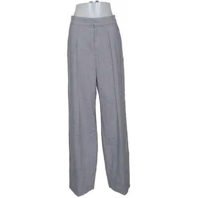 Palazzo broek (Grijs) van InWear Elastaan, Linnen, Polyester, Viscose, Wol