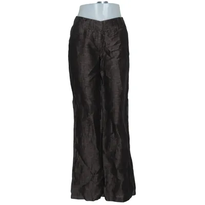 Palazzo pants (Brown) from Selection by s.Oliver Linen, Polyamide