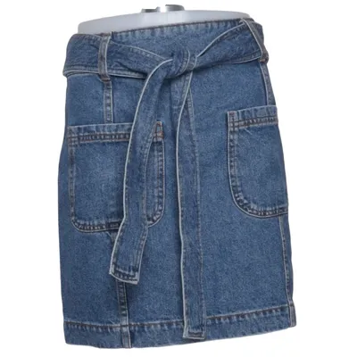 Spijkerrok (Blauw) van Sézane Denim Organisch katoen