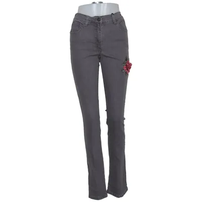 Spijkerbroek (Grijs) van Himmelblau Katoen, Elastaan, Polyester