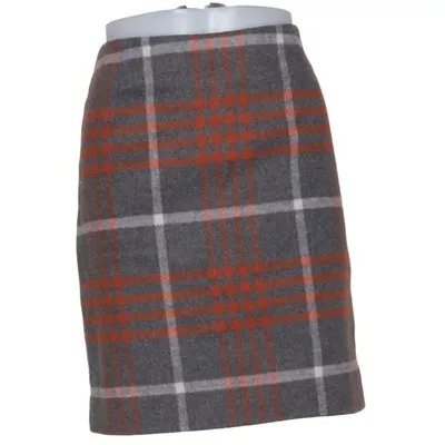 Rok (Grijs, Oranje, Wit) van Campus Polyester, Wol