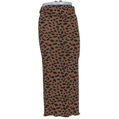 Långkjol (Brun, Svart) från Susy Mix Elastan, Polyester, Viskos