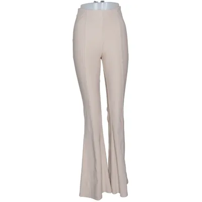 Palazzo pants (Beige) from Bershka