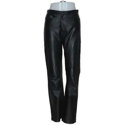 Leren broek (Zwart) van Actuals Leer