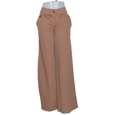 Palazzobukser (Brun) fra Nife Elastan, Polyester, Viscose