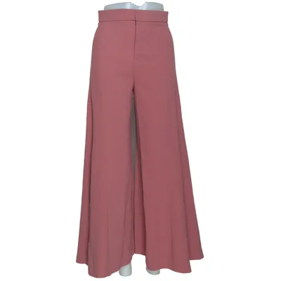 Palazzo pants (Pink) from Zara Woman Polyester