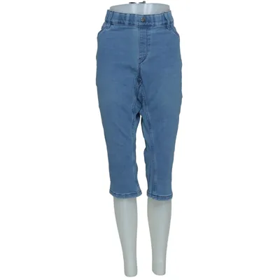 Driekwart broek (Blauw) van Tchibo Organisch katoen, Polyester