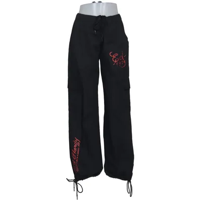 Cargo pants (Black) from Ed Hardy x Urban Outfitters Cotton, Elastane