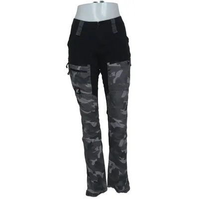 Pantalon d'extérieur (Gris, Noir) de Revolution Race Coton, Élasthane, Polyamide, Polyester