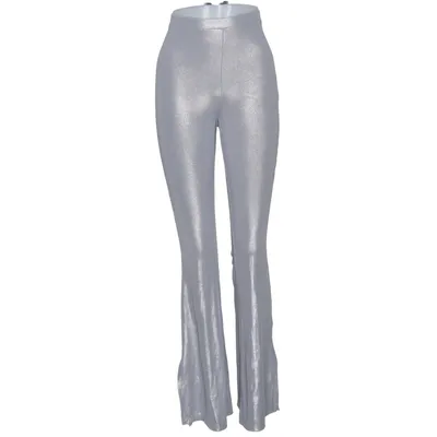 Leggings (Zilver) van Bershka Elastaan, Polyester