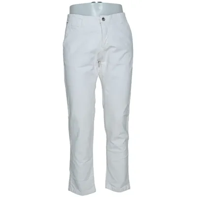 Chino (Blanc) de Risskio Coton, Élasthane