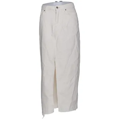 Denim skirt (White) from &Denim by H&M Cotton, Polyester