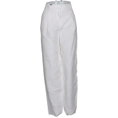 Bukser (Hvid) fra Hugo Boss Bomuld, Linned, Lyocell